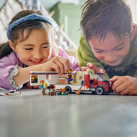 Lego city avontuurlijke camper voertuig speelgoed voor kinderen vanaf 6 jaar 60454