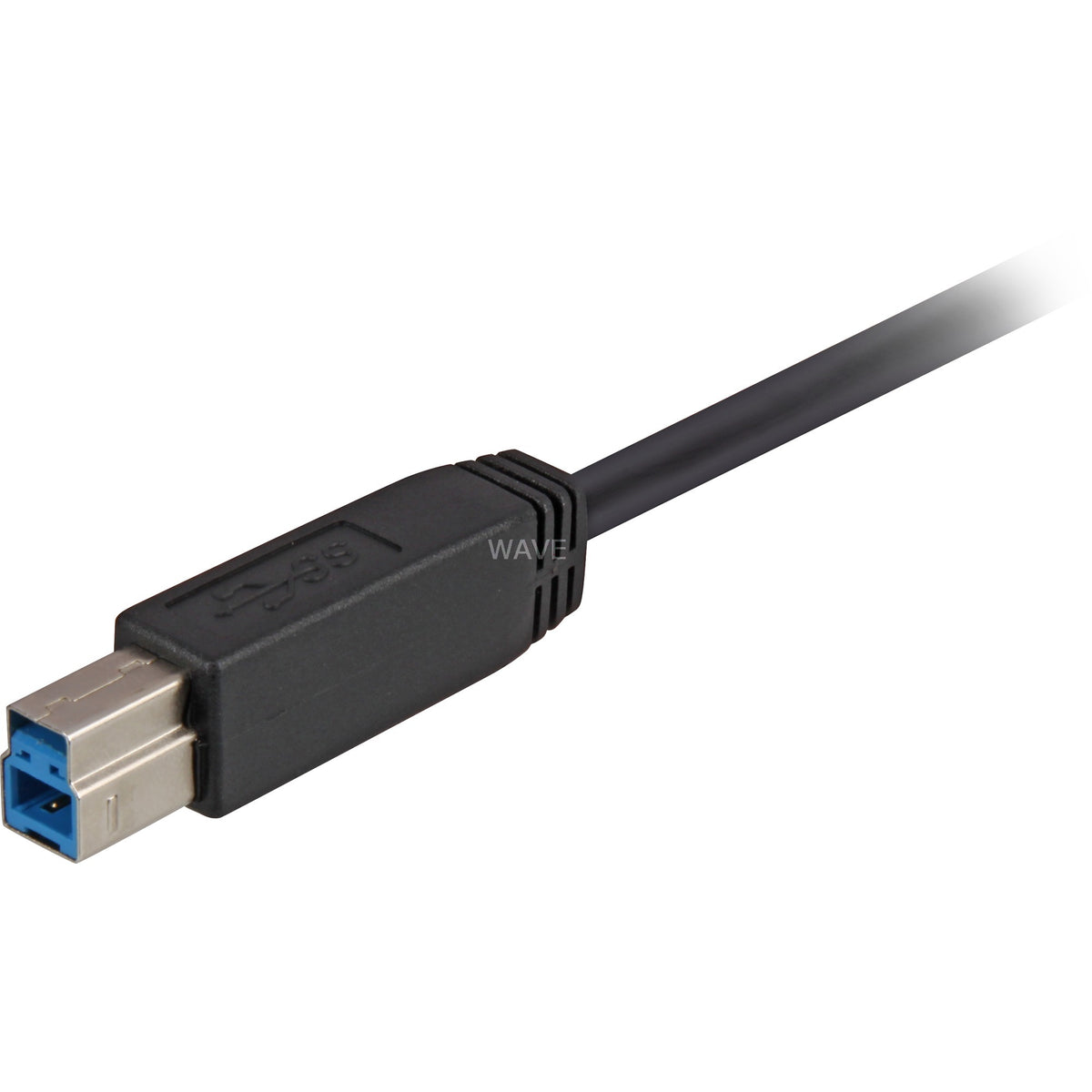 Sharkoon usb-a 3.2 gen 1 naar usb-b kabel (zwart, 2 meter)