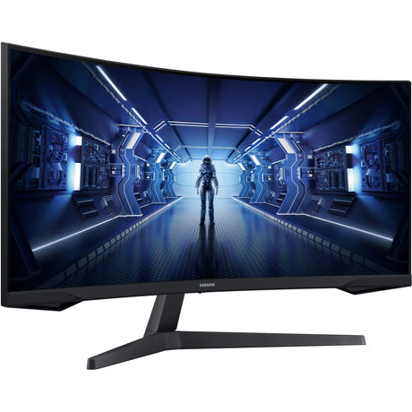 Samsung odyssey g5 34 curved ultrawide gaming monitor (zwart, hdmi, displayport, 165 hz)