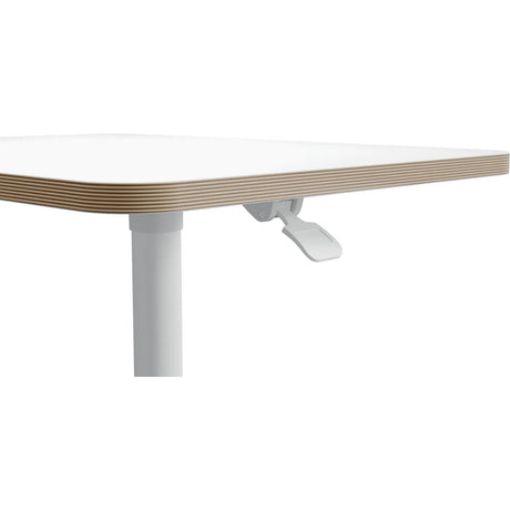 Leitz ergo mobiel zit-sta bureau (80x60 cm) tafel (wit)