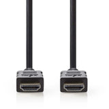 High speed hdmi-kabel met ethernet, 7.5 meter (zwart, 4k@30hz )