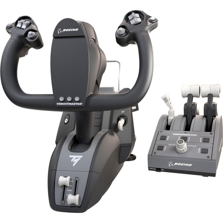 Thrustmaster tca yoke pack boeing edition gaming set (zwart grijs, pc, xbox one, xbox series x|s)