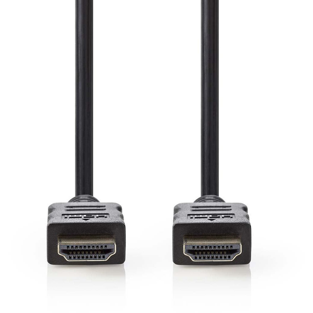 High speed hdmi-kabel met ethernet, 15 meter (zwart, 4k@30hz )