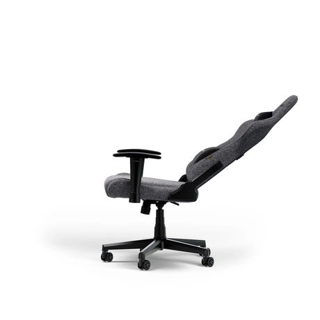 Dxracer prince l grey fabric gamestoel (grijs)