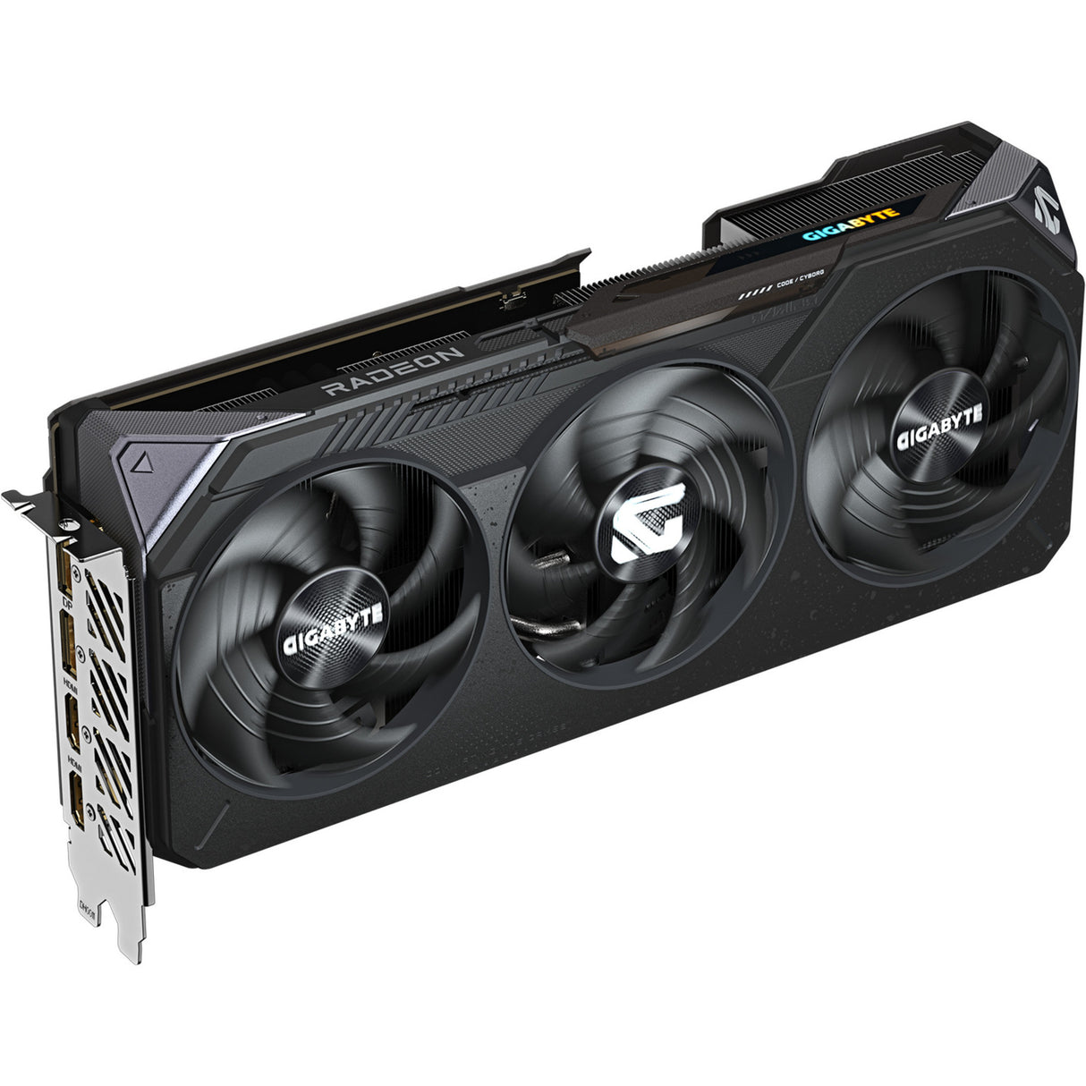 Gigabyte radeon rx 9070 gre gaming oc 12g grafische kaart (zwart, 2x displayport 2.1a, 2x hdmi 2.1b, rdna4)