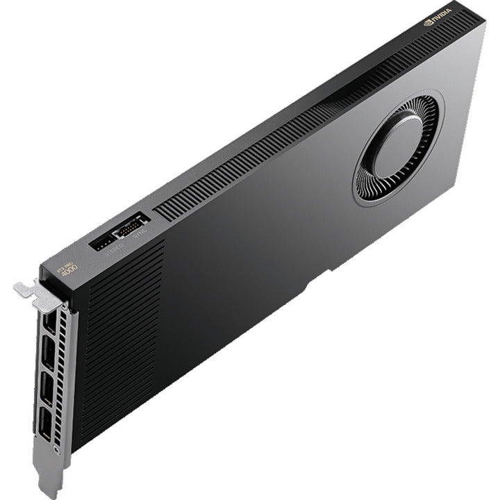 Pny nvidia rtx pro 4000 blackwell generation 24gb pb grafische kaart (gddr7 ecc, 4x displayport 2.1, retail)
