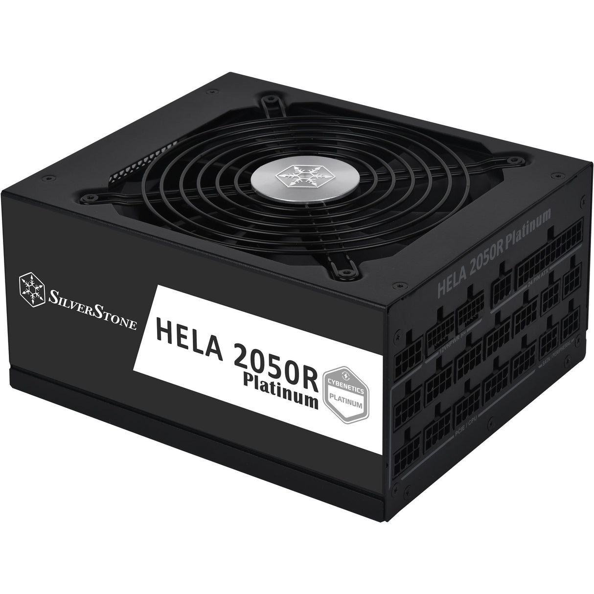 Silverstone hela 2050r platinum, modulaire 2050 watt voeding (zwart, 14x pcie)
