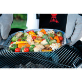 Weber premium grillkorf groentekorf (roestvrij staal)