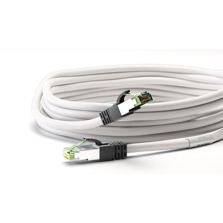 Goobay netwerkkabel cat.8.1 s ftp (wit, 2 meter)