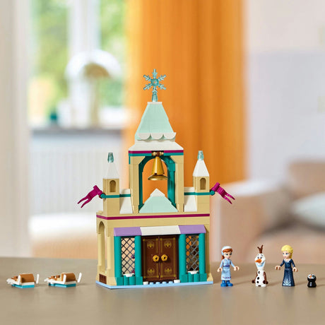 Lego ǀ disney frozen kasteel van arendelle bouwpakket voor kinderen met poppetje 43265