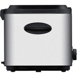 Steba df95f - minifriteuse fondue frituurpan (roestvrij staal zwart, 1,25 liter)