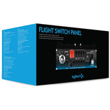 Logitech g saitek pro flight switch panel instrumentenpaneel (zwart, pc)