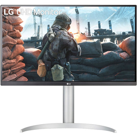 Lg ultrafine 27up650k-w 27 4k ultra hd monitor (wit zilver, 1x displayport, 2x hdmi)