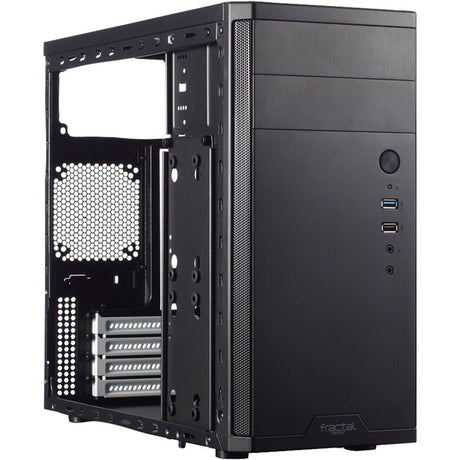 Fractal design core 1100 mini tower behuizing (zwart | 2x usb-a)