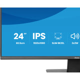 Iiyama prolite x2493hsu-b1 23.8 monitor (zwart (mat), 120 hz, hdmi, displayport, usb, audio)
