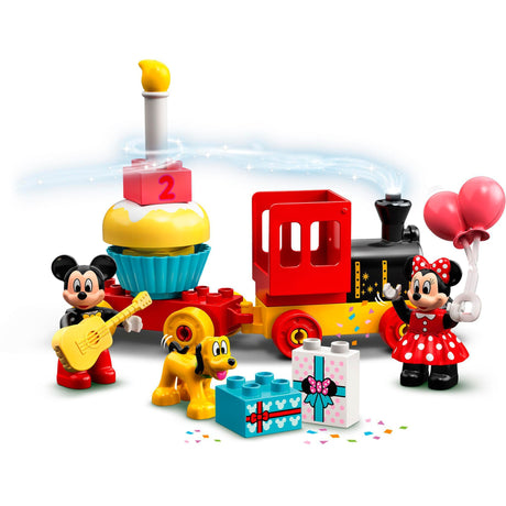 Lego duplo | disney mickey %26 minnie verjaardagstrein, bouwbaar speelgoed voor peuters 10941