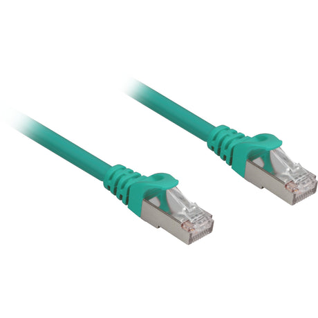 Sharkoon patchkabel sftp, rj-45 met cat.6a (groen, 1,5 meter, halogeenvrij)