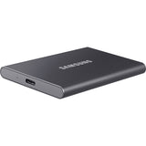 Samsung portable t7 2 tb externe ssd (grijs, mu-pc2t0t ww, usb-a 3.2 (10 gbit s))