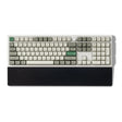 Keychron silicone palm rest voor k10p q6pm v6m polssteun (zwart)