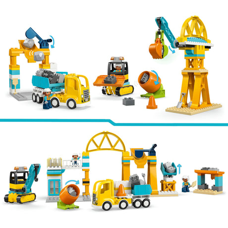 Lego duplo town 10476 - bouwplaats - meisjes en jongens - multicolor