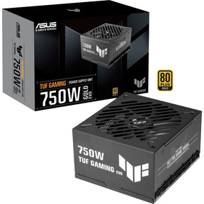 Asus tuf gaming gold evo modulaire 750 watt voeding (zwart, 1x 12v-2x6, 2x pcie)