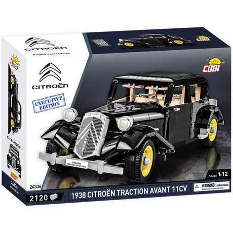 Cobi citroen traction avant 11cv 1938 - executive edition constructiespeelgoed (24336)