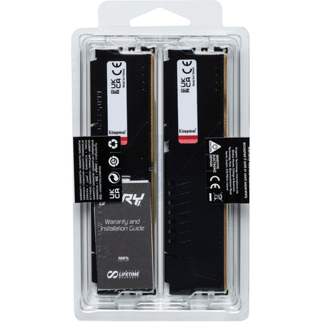 Kingston fury beast 32 gb ddr5-5600 (2x 16 gb) werkgeheugen (zwart, kf556c40bbk2-32, xmp 3.0)