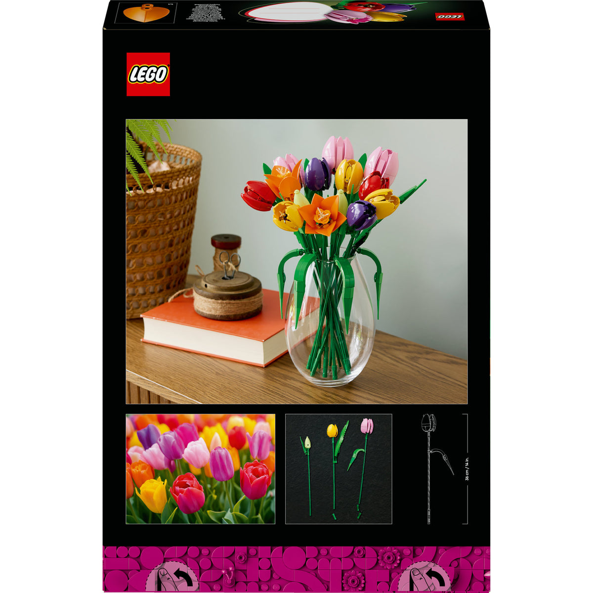 Lego ® botanicals boeket met tulpen bloemendecoratie - 11501