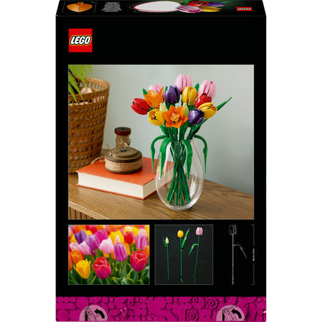 Lego ® botanicals boeket met tulpen bloemendecoratie - 11501
