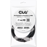 Club 3d mini displayport - displayport 1.2 kabel (zwart, 2 meter)