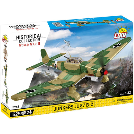 Cobi historical collection - junkers ju 87 b-2 constructiespeelgoed (schaal 1:32)