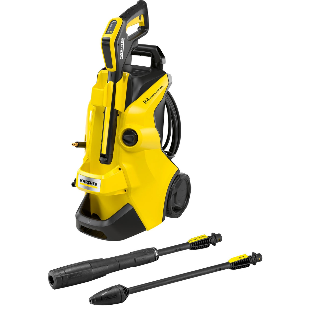 Kärcher k 4 power control hogedrukreiniger (geel zwart, 1.324-030.0)