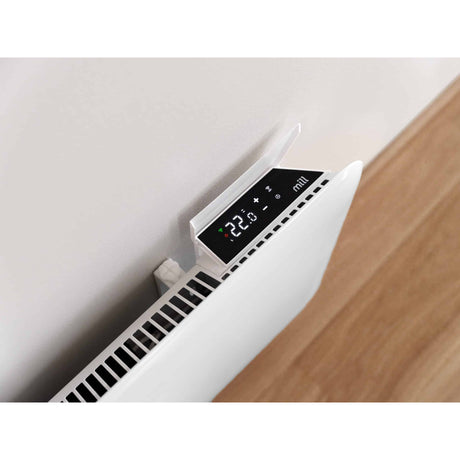Mill steel wi-fi paneelverwarming pa2000wifi4 (wit, 2000 watt, tot 28 m², zigbee 3.0, -app)