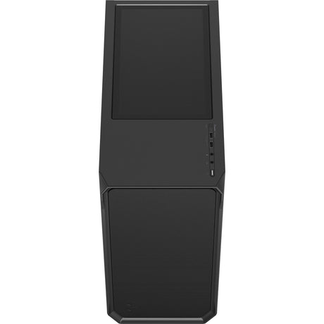 Fractal design focus 2 black solid midi tower behuizing (zwart | 2x usb-a)