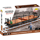Cobi schwerer plattformwagen type ssys constructiespeelgoed (schaal 1:35)