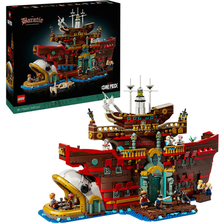 Lego ® one piece het drijvende restaurant baratie - 75640