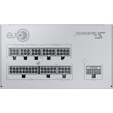 Seasonic core gx-850-v2-white modulaire 850 watt voeding (wit, 1x 12v-2x6, 2x pcie)