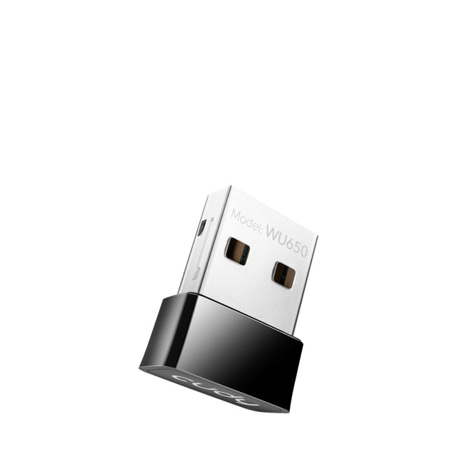 Cudy ac650 wireless dual band mini usb wlan adapter (zwart)
