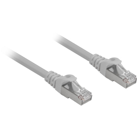 Sharkoon netwerkkabel sftp, rj-45 met cat.6a (grijs, 0,25 meter, halogeenvrij)