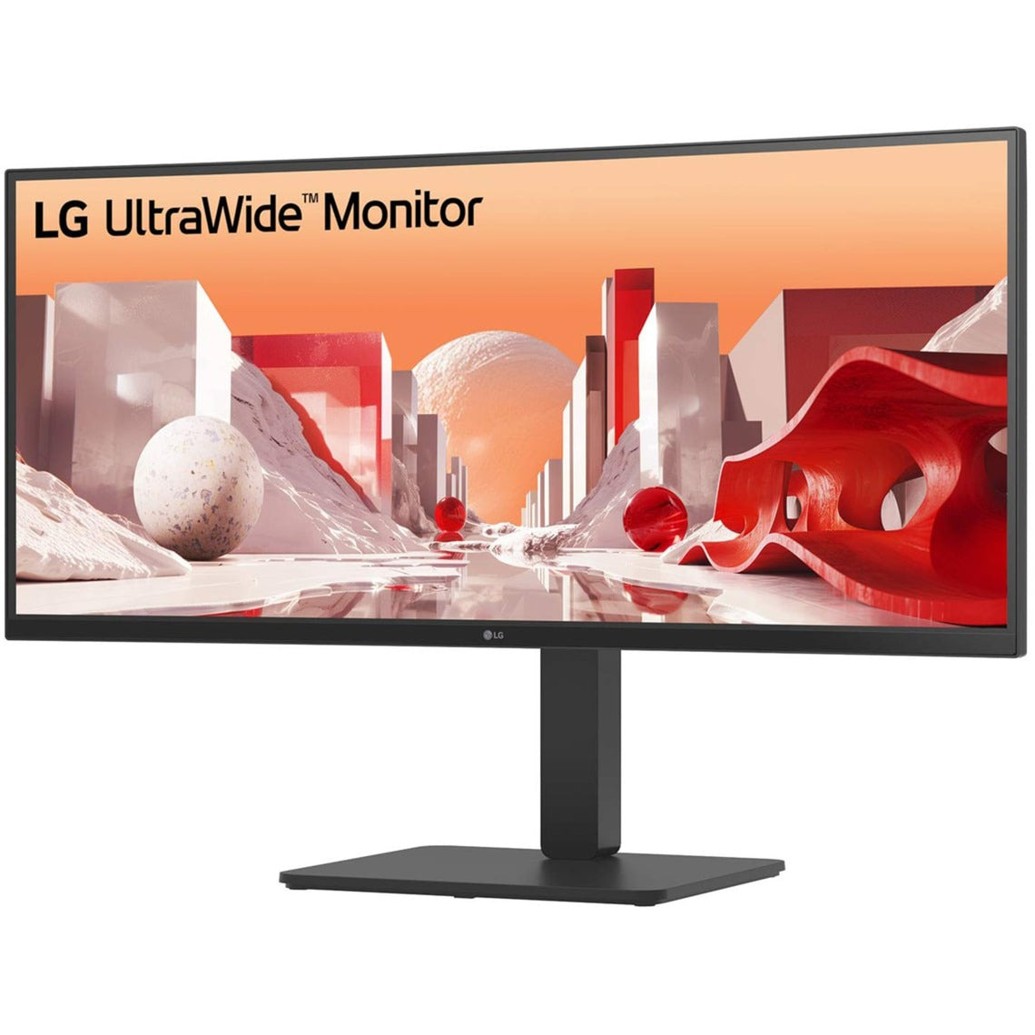 Lg ultrawide 34ba85qe 34 curved monitor (zwart, 1x displayport, 2x hdmi, 1x usb-c, 4x usb-a, 1x rj-45, webcam)