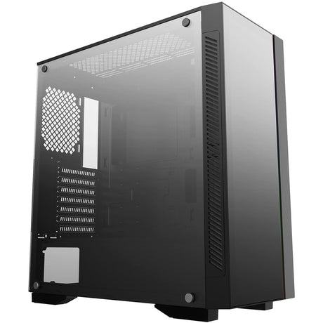 Deepcool matrexx 55 v3 add-rgb 3f midi tower behuizing (zwart | 3x usb-a | rgb | window)