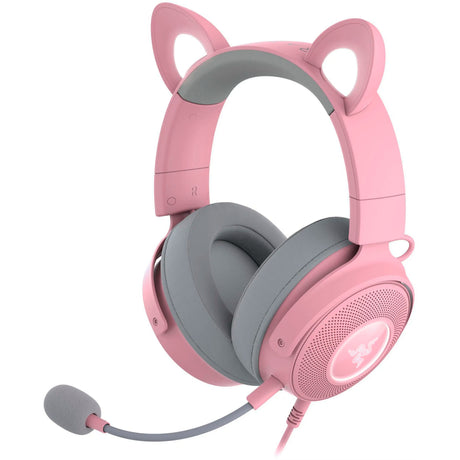 Razer kraken kitty v2 pro rgb over-ear gaming headset (roze)