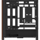 Thermaltake s370 ws midi tower behuizing (zwart | 2x usb-a | 1x usb-c | tempered glass)