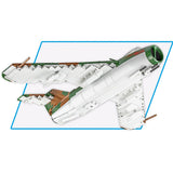 Cobi historical collection - lim-5 ( mig-17f ) east germany air force constructiespeelgoed (schaal 1:32)