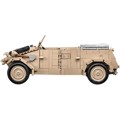 Cobi historical collection - kübelwagen personenkraftwagen typ 82 constructiespeelgoed (schaal 1:12)