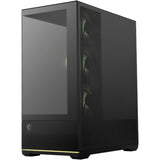 Msi mag pano 110r pz midi tower behuizing (zwart | 2x usb-a | 1x usb-c | tempered glass)