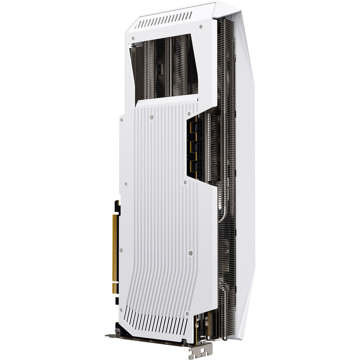 Xfx radeon rx 9070 xt oc mercury rgb grafische kaart (wit, rdna4, gddr6, 3x displayport, 1x hdmi 2.1)