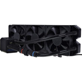 Alphacool eisbaer 360 waterkoeling (zwart, 4-pins pwm fan-connector)