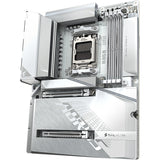 Gigabyte b850 aorus stealth ice socket am5 moederbord (wit, raid, 5gb-lan, wi-fi 7, bt, sound, atx)