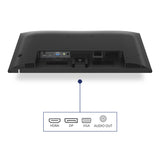 Philips 24e1n1200a 00 23.8 monitor (zwart, vga, hdmi, displayport, audio, 120 hz)